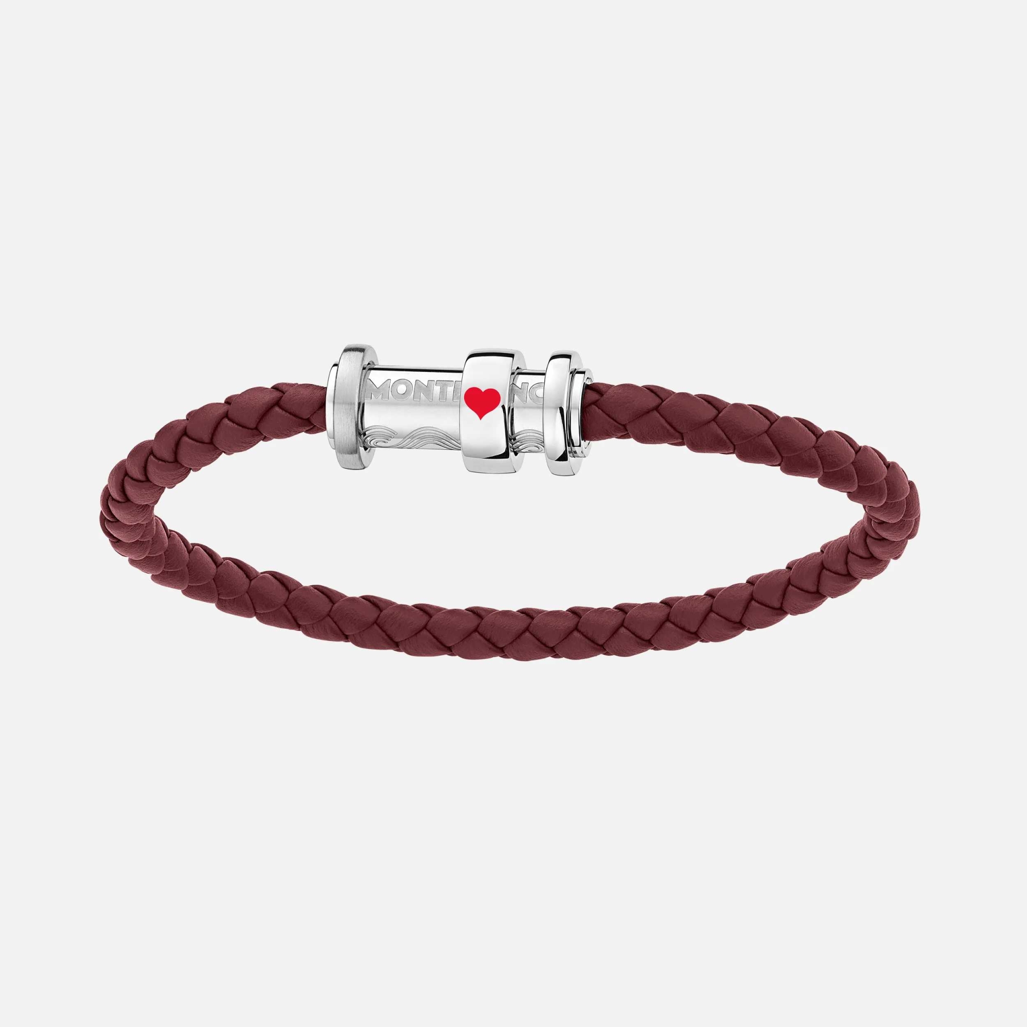 Montblanc - Bracelet Meisterstück Hommage Au Livre Le Tour Du Monde En 80 Jours As De Cœur L - Grand