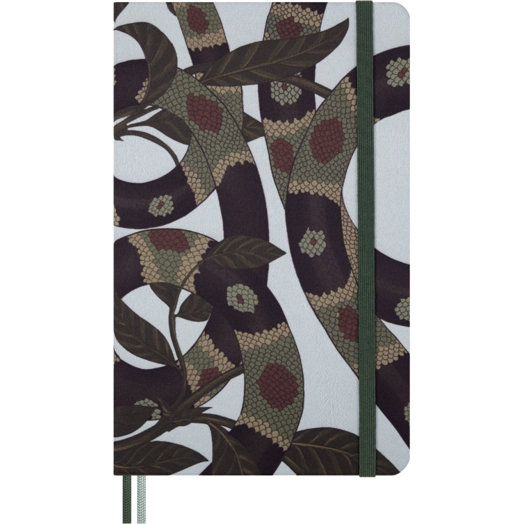 Year of the Snake Leaves Notebook L ruled Moleskine - 1