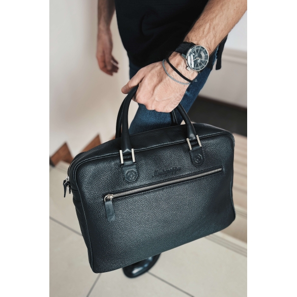 Business bag black Montegrappa - 6