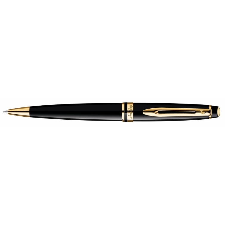 Expert Black Lacquer GT Ballpoint Pen WATERMAN - 1