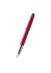 Experience the fusion of modern art and functionality with the Studio pianored. Crafted with stainless steel body with a palladium gloss surface layer, adorned with a unique propeller-shaped clip, and featuring a platinum-coated 14-carat gold nib. This elegant pen offers the flexibility of using both ink cartridges and bottled ink, making it a perfect gift for any writing aficionado.