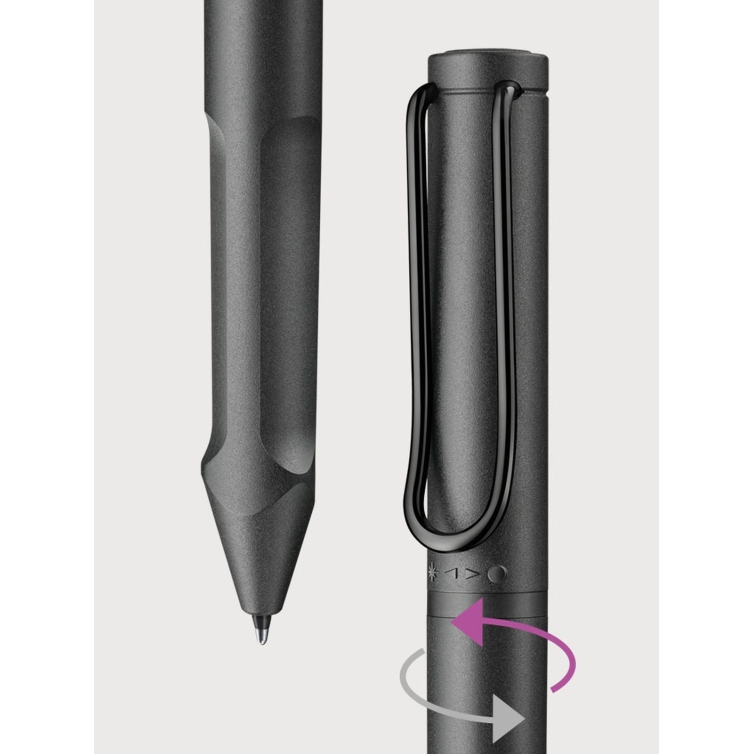 Safari Twin Pen EMR PC/EL Multifunctional Pen all black Lamy - 9