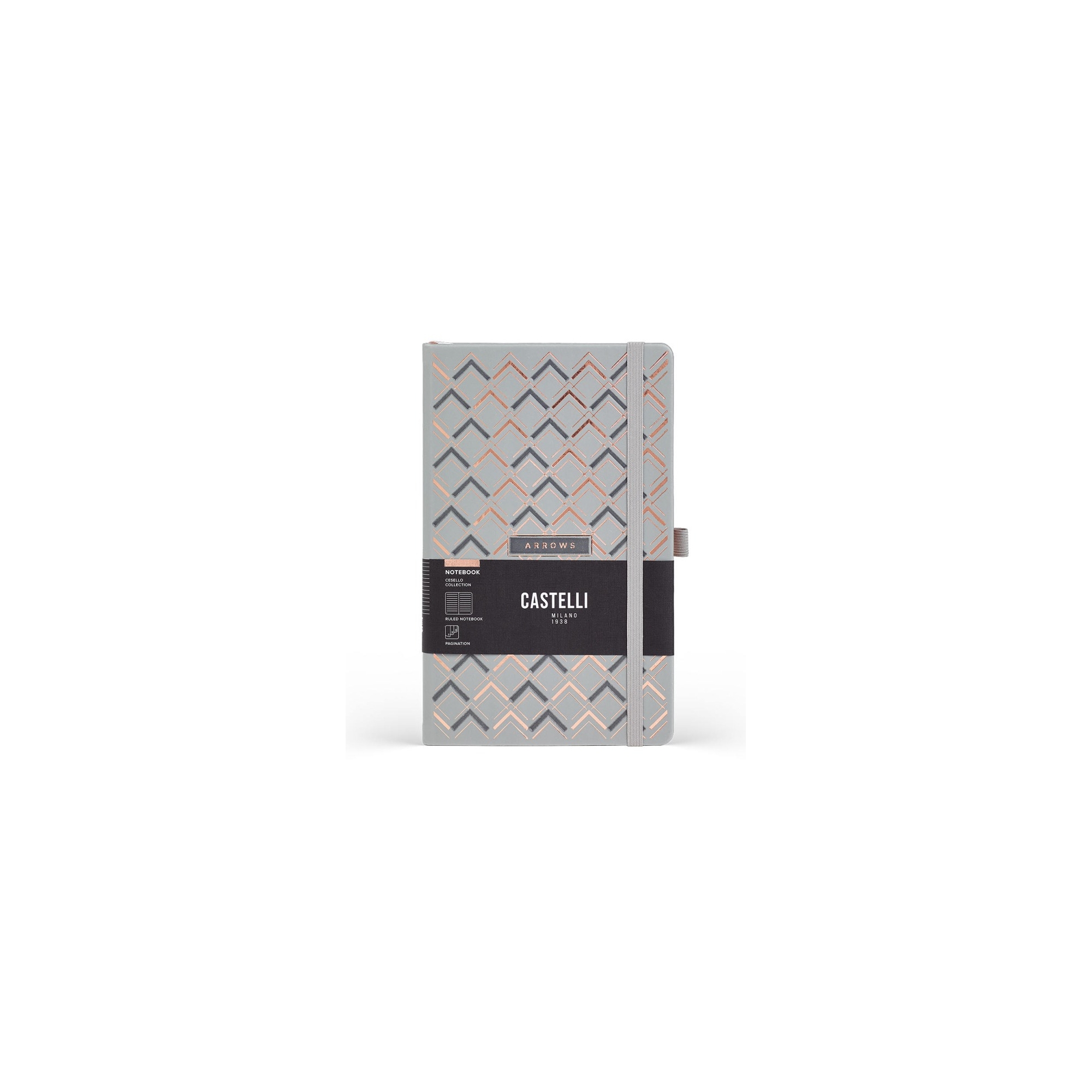 Castelli Milano - Cesello Arrows Notebook L, Lined