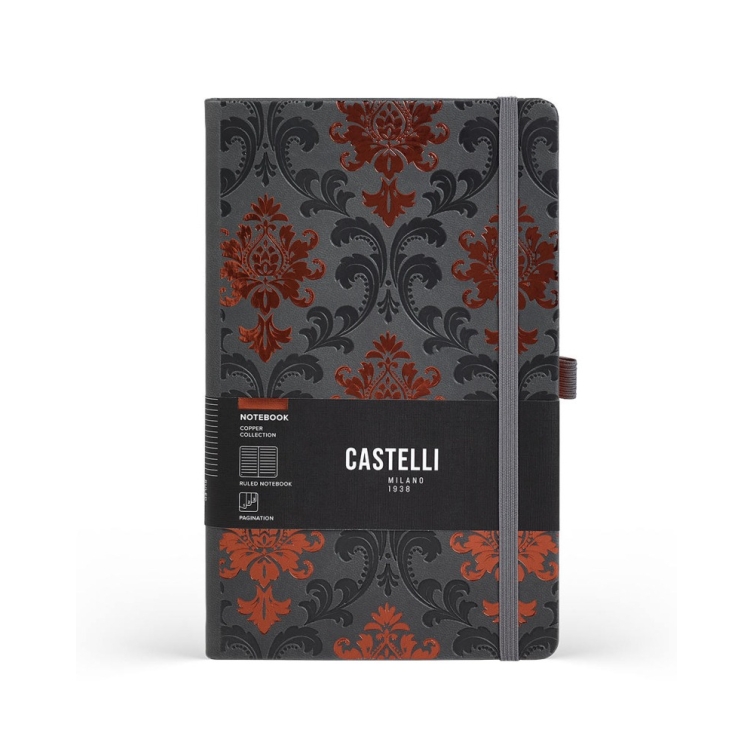 Cesello Copper Baroque Zápisník L linajkový Moleskine - 3