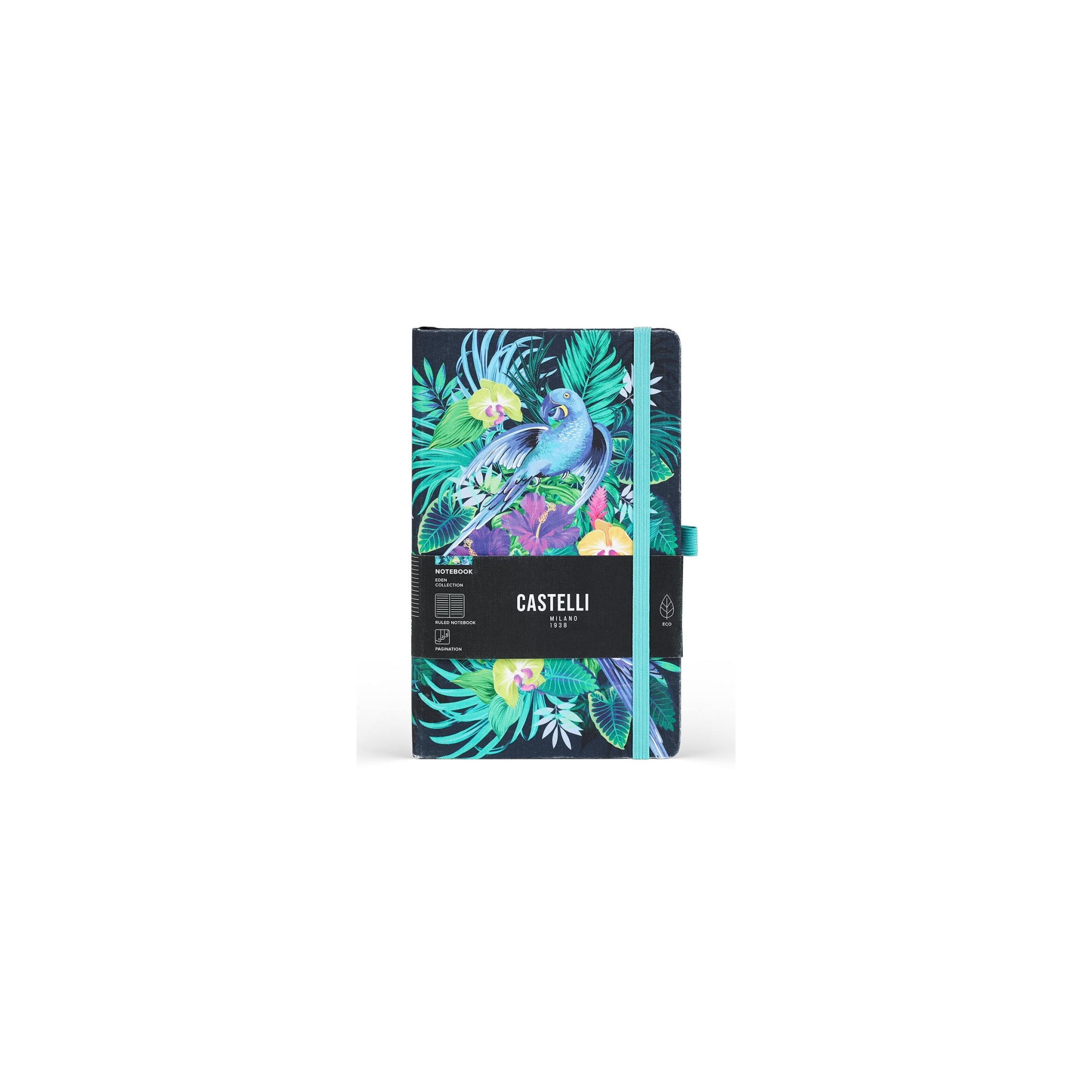 Castelli Milano - Cesello Eden Jungle Notebook L, Lined