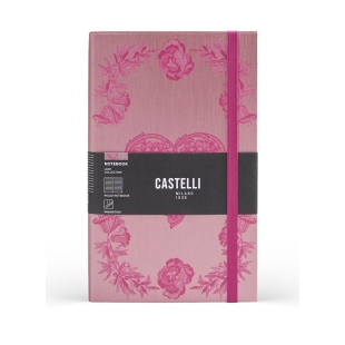 Cesello Lace Heart Notebook L ruled Moleskine - 1
