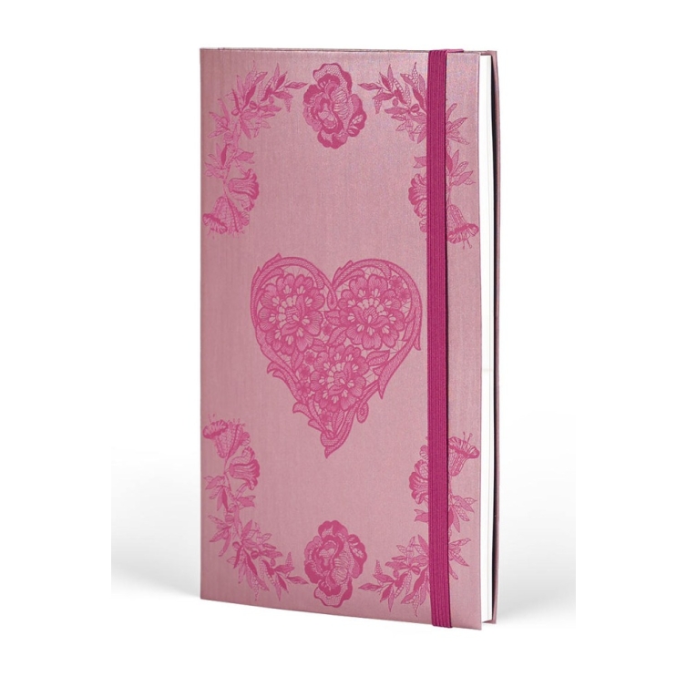 Cesello Lace Heart Zápisník L linajkový Moleskine - 3