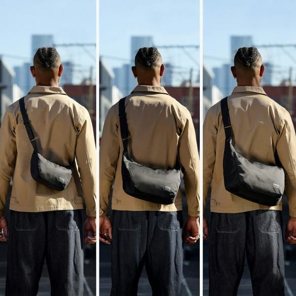 Laneway Crescent Bag 12L niebieski stalowy Bellroy - 11