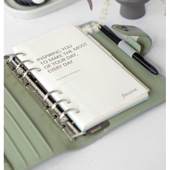 Malden Personal Organiser vetiver Filofax - 9