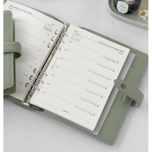 Malden Diár A5 vetiver Filofax - 8