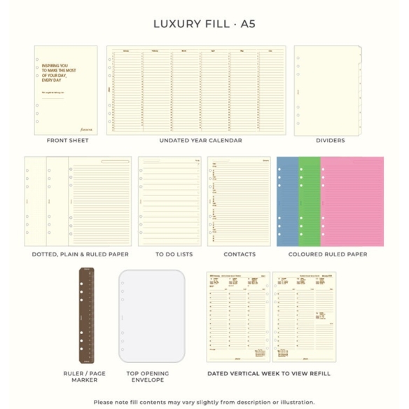 copy of Malden Organiseur A5 bordeaux Filofax - 13