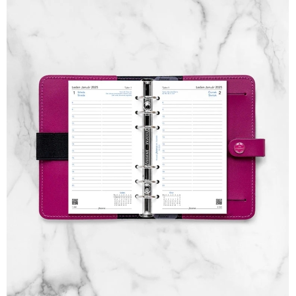Calendar Refill One Day On A Page Personal 2025 CS+SK Filofax - 3