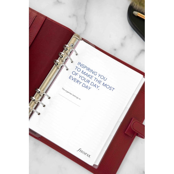 Finsbury Organiser A5 Scarlet Filofax - 7