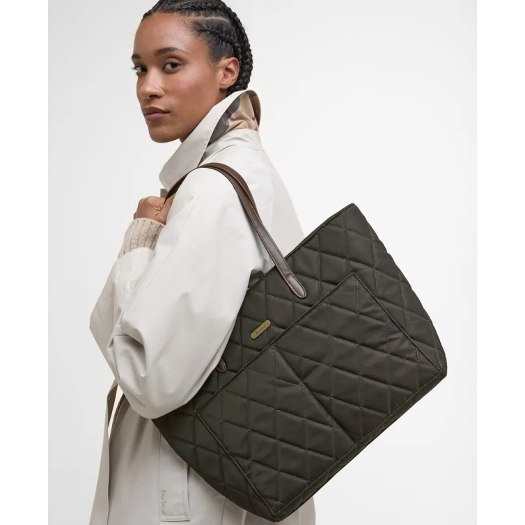 Quilted Tote Bag Barbour - 3