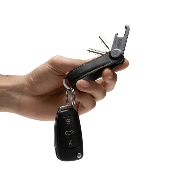 copy of Zestaw upominkowy Organizer na klucze i brelok do kluczy w kolorze koniakowym Orbitkey - 2