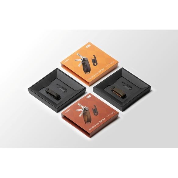 copy of Set regalo organizer per chiavi e portachiavi cognac Orbitkey - 8