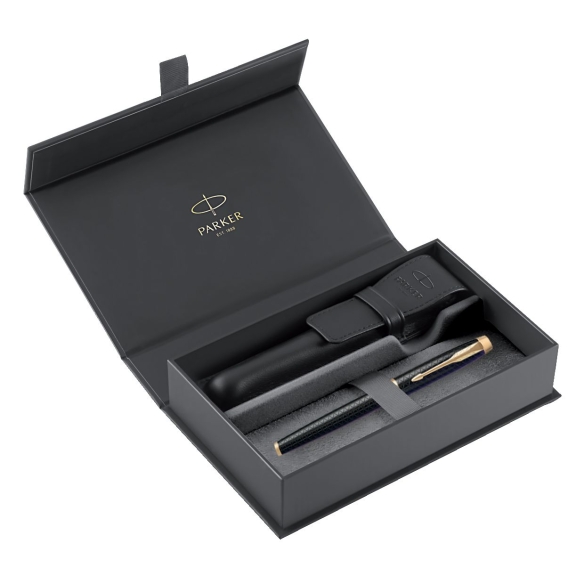 IM Premium Gift Set Fountain Pen and Notebook black Parker - 2