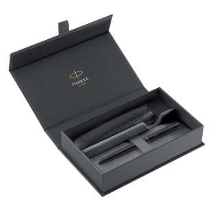 IM Achromatic Black Gift Set Fountain Pen and Notebook Parker - 2