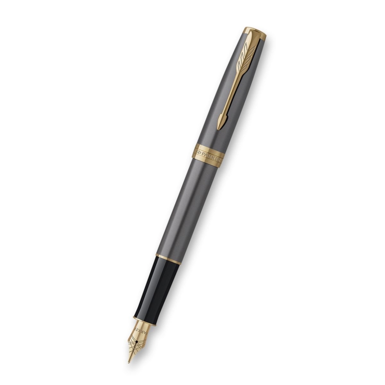 Sonnet Core Grey Gift Set Fountain Pen and Pen Case Parker - 3