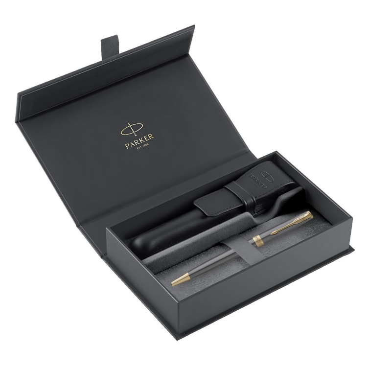 copy of IM Monochrome Champagne Gift Set Fountain Pen and Notebook Parker - 1