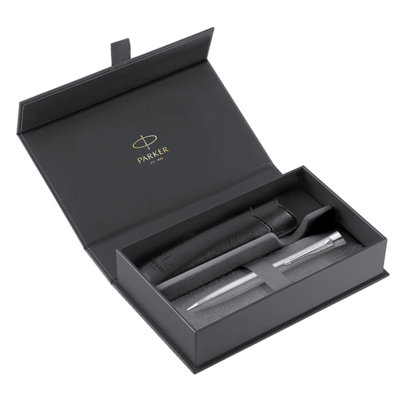 Urban Gift Set Ballpoint Pen and Pen Case metro metallic Parker - 2