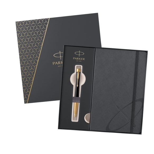 copy of Set de regalo IM Monochrome Champagne con pluma estilográfica y cuaderno Parker - 1