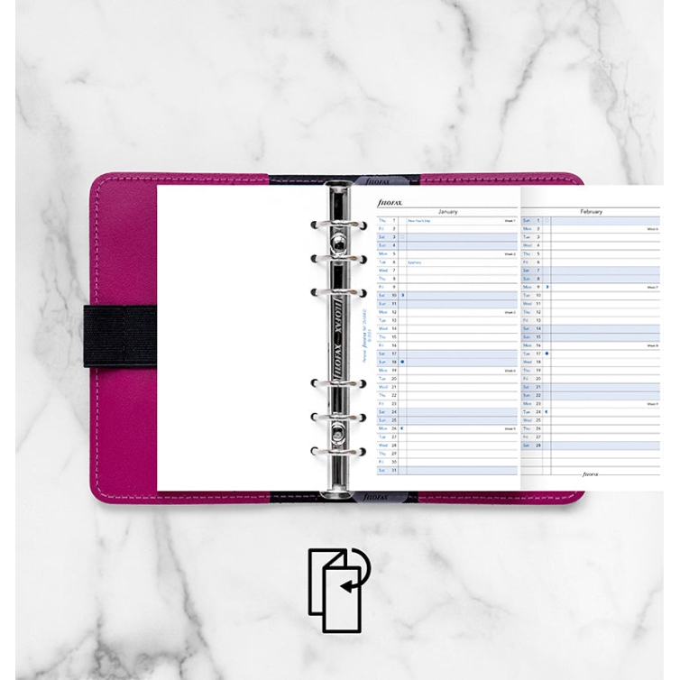 Kalendervulling Jaarplanner persoonlijk 2026 NL Filofax - 3