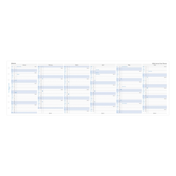 Kalendervulling Jaarplanner persoonlijk 2026 NL Filofax - 4
