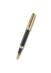 For lovers of writing, we present Exception Opera SE DLX Black GT fountain pen, which boasts a luxurious cap with a precisely engraved pattern and an 18-carat gold nib. This luxurious pen offers a perfect connection of the body and grip part, the possibility of using both ink cartridges and filling from bottled ink. Thanks to it, every writing will be a unique experience, as impressive and inspiring as a spectacular performance on stage.