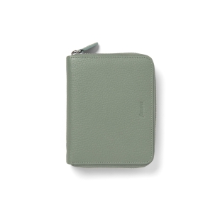 Norfolk Diary Pocket Zip Compact Sage Filofax - 2