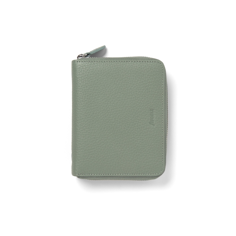 Norfolk Diary Pocket Zip Compact Sage Filofax - 2