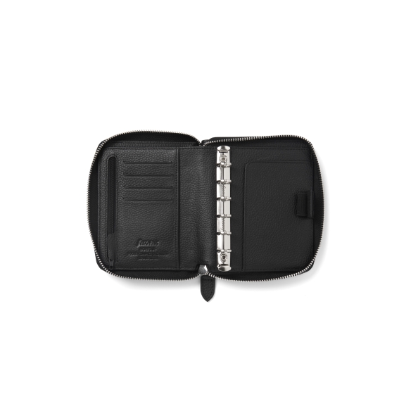 kopia av Norfolk dagbok Pocket Zip Compact svart Filofax - 4