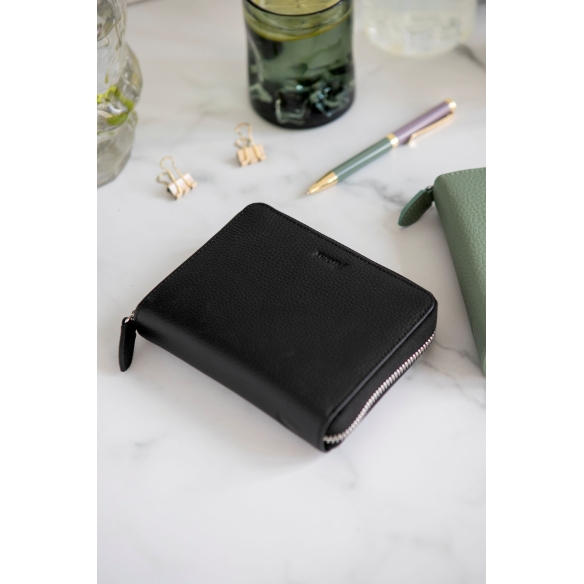 Norfolk Dagbok med Pocket Zip Compact, Svart Filofax - 8 st