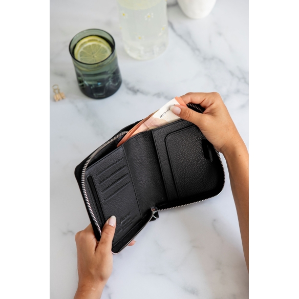 Filofax compact noir Norfolk Diary Pocket Zip - 13