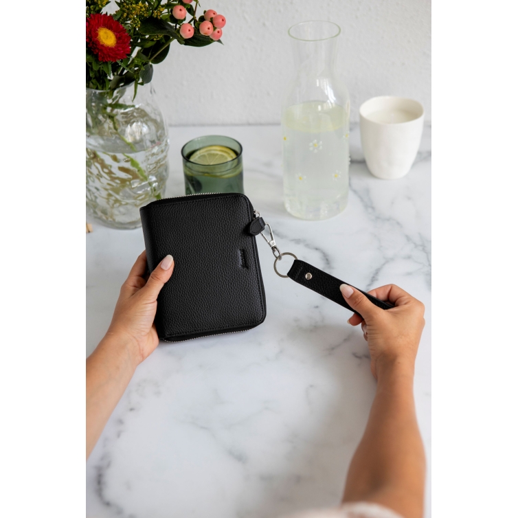 Norfolk Diary Pocket Zip Compact Zwart Filofax - 16