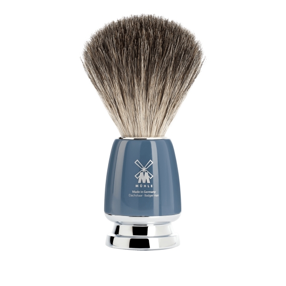 Rytmo Barberkost Pure Badger Blå Resin Mühle - 1