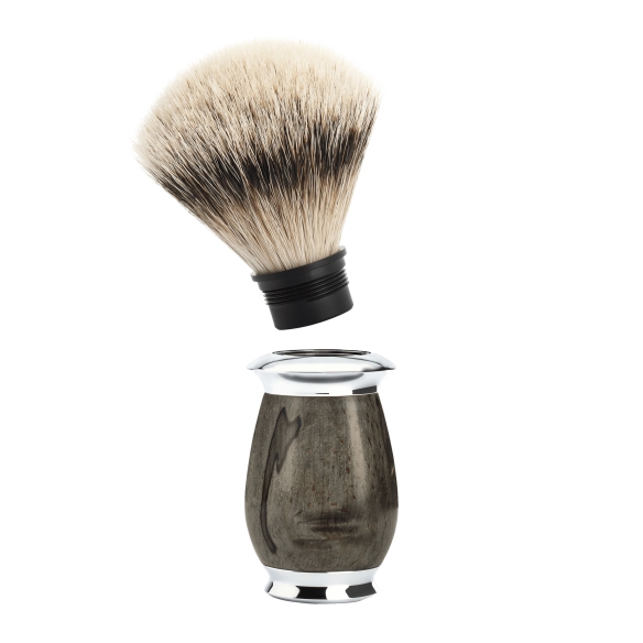 Purist Handgemaakte Scheerkwast, Zilvertip Badger, Mühle Mühle - 2