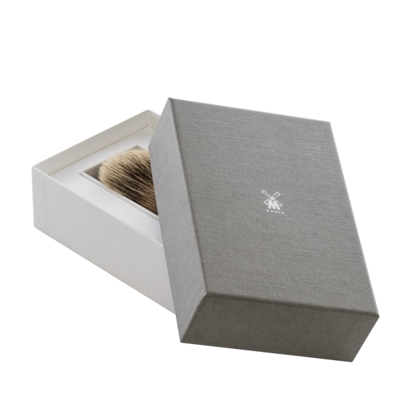 Purist Handgemaakte Scheerkwast, Zilvertip Badger, Mühle Mühle - 3