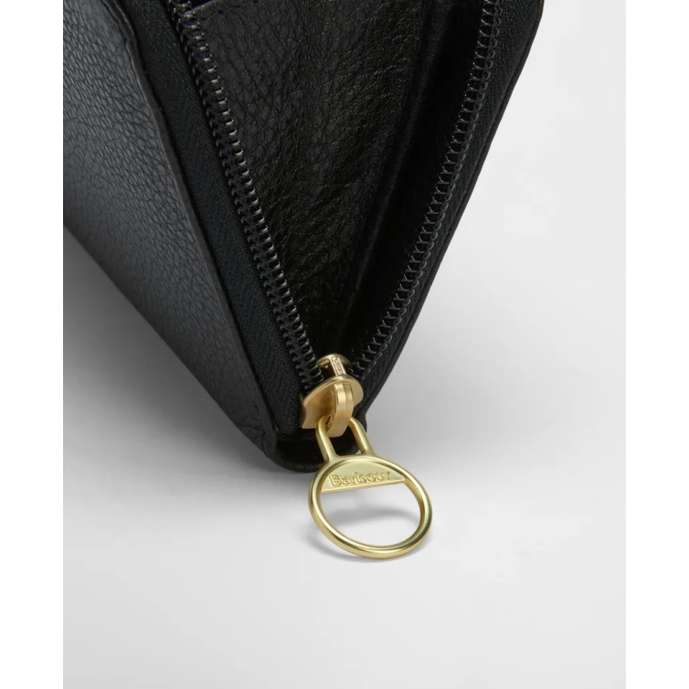 Birch Matinee leather wallet black Barbour - 4