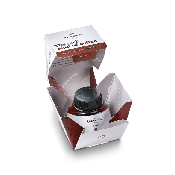 Vulpeninkt bruin met koffiegeur 50ml Sheaffer - 4