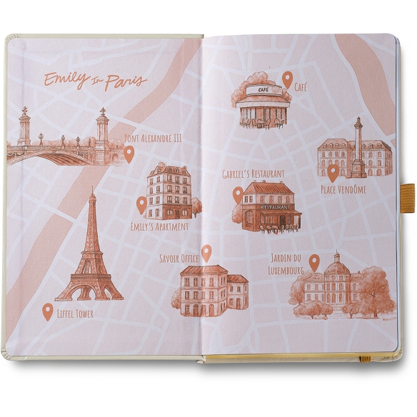Copie a tocului de pașaport din piele Emily in Paris , portocaliu, Sheaffer - 6