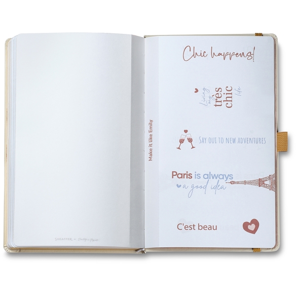 Copie a tocului de pașaport din piele Emily in Paris , portocaliu, Sheaffer - 11