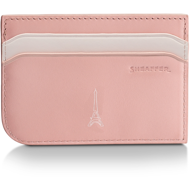 Sentinel Emily in Paris Kuglepen & Læder Kortholder Sæt Pink Sheaffer - 9