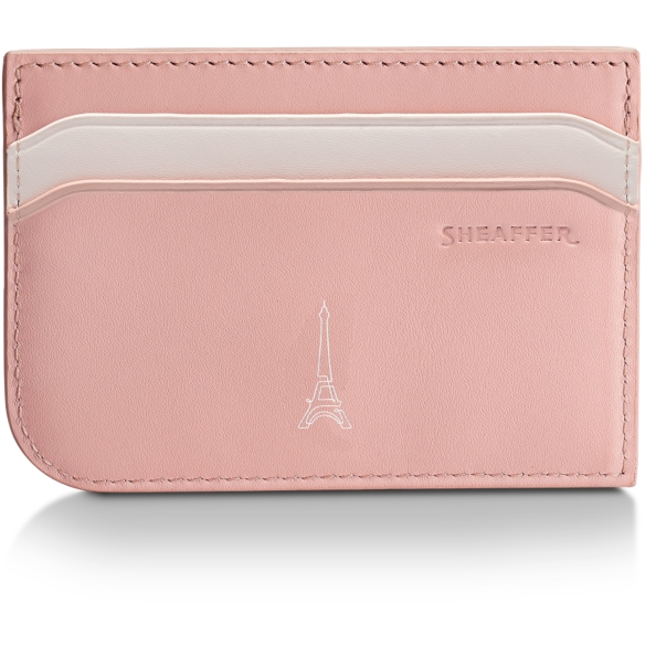 Sentinel Emily in Paris golyóstoll és bőr kártyatartó szett, rózsaszín, Sheaffer - 9 db