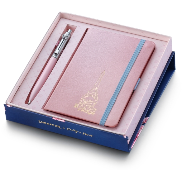 Exemplar des Sentinel Emily in Paris Kugelschreiber- und Lederkartenetui-Sets Pink Sheaffer - 2