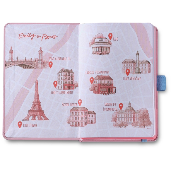 copy of Sentinel Emily in Paris Ballpoint Pen & Leather Card Case Set Pink Sheaffer - 13