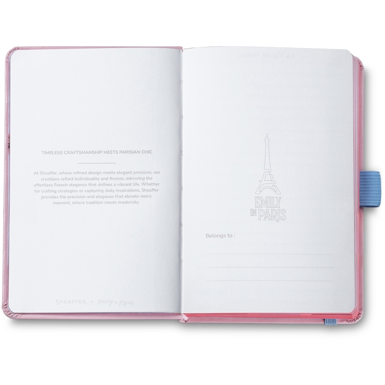 Exemplar des Sentinel Emily in Paris Kugelschreiber- und Lederkartenetui-Sets in Pink Sheaffer - 19