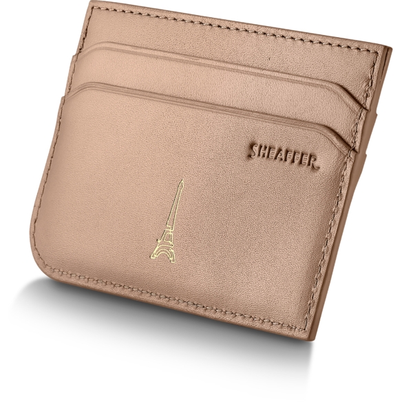 Coffret Sheaffer 100 Emily in Paris Stylo bille et porte-cartes Beige Sheaffer - 10