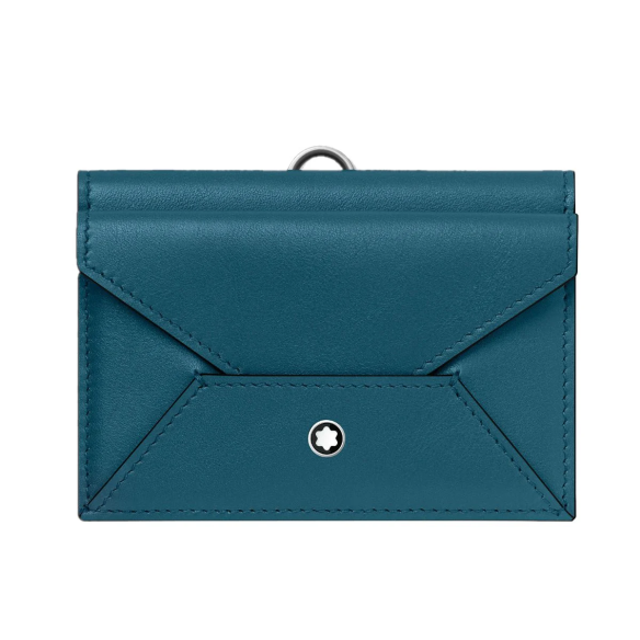 Θήκη καρτών Meisterstück Selection 4cc ottanio turquoise Montblanc - 1