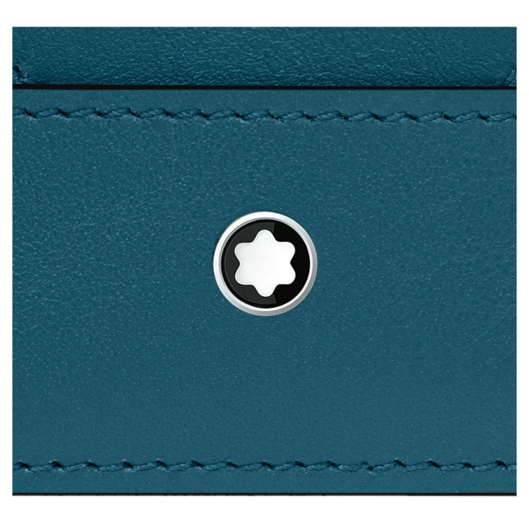 Meisterstück Selection 4cc Kaartdoos ottanio turkoois Montblanc - 2